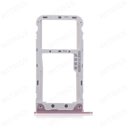 OEM SIM + SD Card Tray for Xiaomi Redmi Note 5 Pro Rose Gold