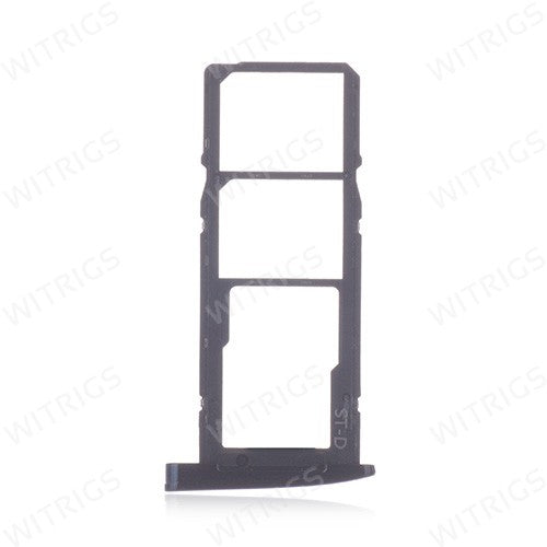 OEM Dual SIM + SD Card Tray for Motorola Moto G6 Play Deep Indigo