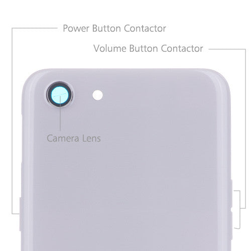 OEM Back Cover for OPPO A1 White