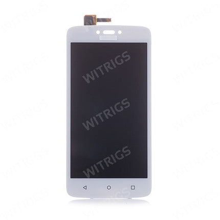 Custom Screen for Motorola Moto C Pearl White