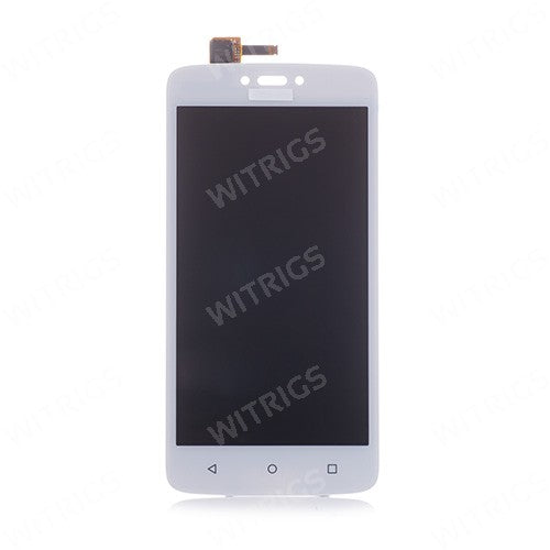 Custom Screen for Motorola Moto C Pearl White