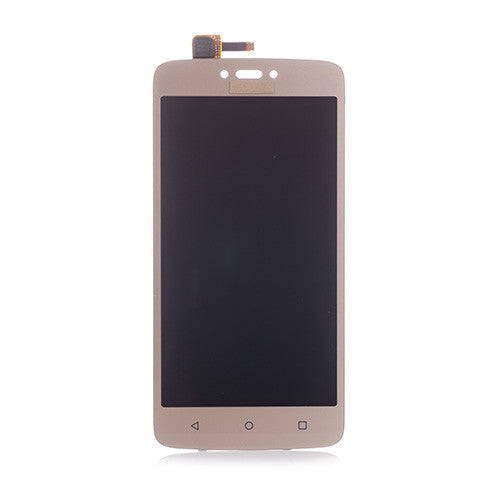 Custom Screen for Motorola Moto C Fine Gold