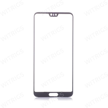 Custom Front Glass for Huawei P20 Pro Black