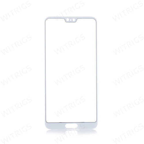 Custom Front Glass for Huawei P20 Pro White