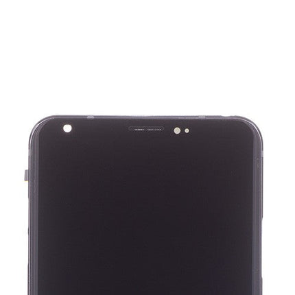 OEM P-OLED Screen Replacement with Frame for LG V30 Cloud Silver