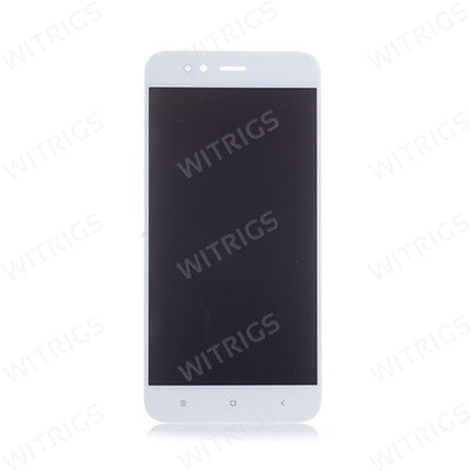 Custom LCD Screen with Digitizer Replacement for Xiaomi Mi A1 White