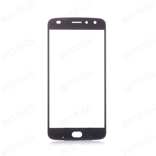 Custom Front Glass for Motorola Moto Z2 Play Lunar Gray