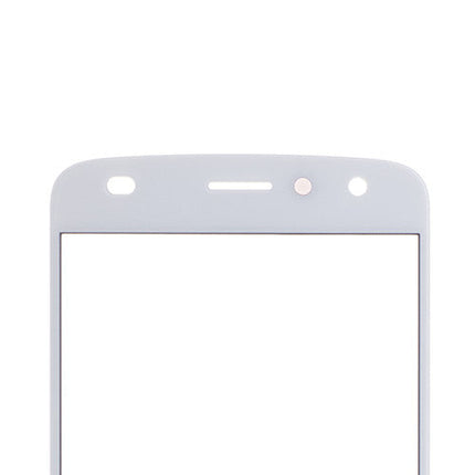 Custom Front Glass for Motorola Moto Z2 Play White