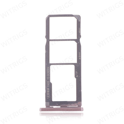 OEM SIM + SD Card Tray for Xiaomi Redmi S2 Rose Gold