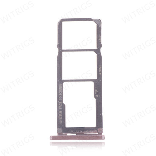 OEM SIM + SD Card Tray for Xiaomi Redmi S2 Rose Gold