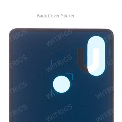 Custom Battery Cover for Xiaomi Mi 8 SE Red