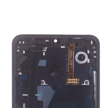 OEM Screen Replacement with Frame for LG G7 ThinQ Aurora Black