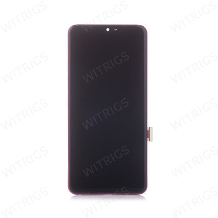 OEM Screen Replacement with Frame for LG G7 ThinQ Raspberry Rose