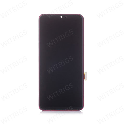 OEM Screen Replacement with Frame for LG G7 ThinQ Raspberry Rose