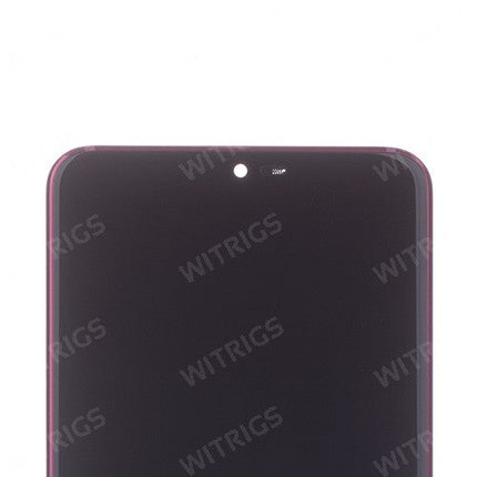 OEM Screen Replacement with Frame for LG G7 ThinQ Raspberry Rose