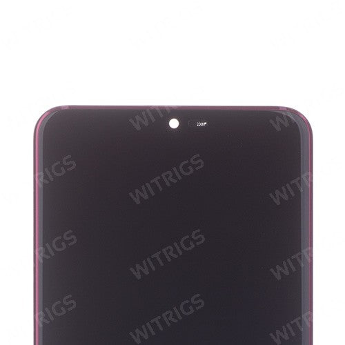 OEM Screen Replacement with Frame for LG G7 ThinQ Raspberry Rose