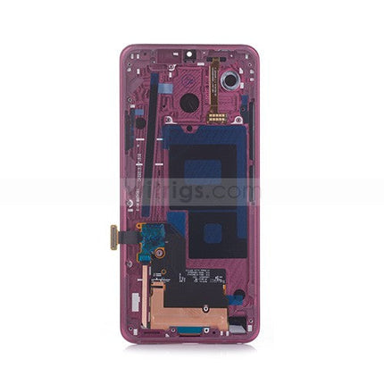 OEM Screen Replacement with Frame for LG G7 ThinQ Raspberry Rose