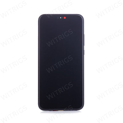 OEM Screen Replacement with Frame for Huawei P20 Lite Midnight Black