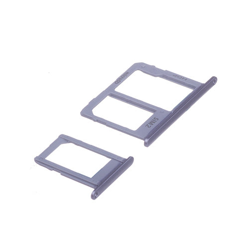 OEM SIM + SD Card Tray for Samsung Galaxy J6 Gray
