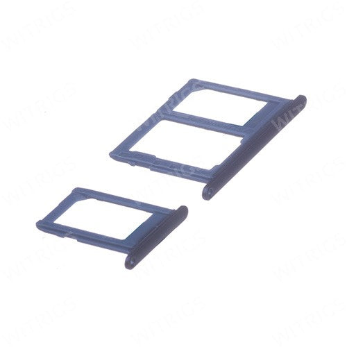 OEM SIM + SD Card Tray for Samsung Galaxy J6 Blue