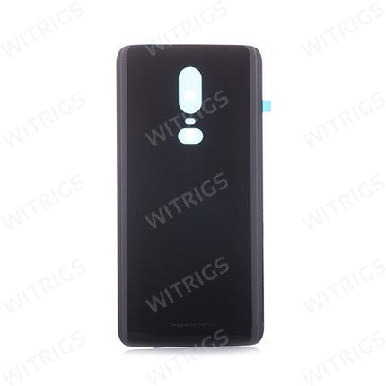 Custom Battery Cover for OnePlus 6 Mirror Black
