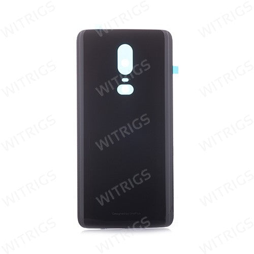 Custom Battery Cover for OnePlus 6 Mirror Black