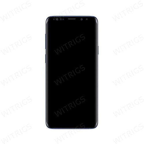 OEM Screen Replacement with Frame for Samsung Galaxy S9 Plus Coral Blue