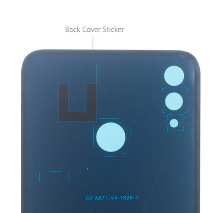 Custom Battery Cover for Huawei Nova 3i Pearl White