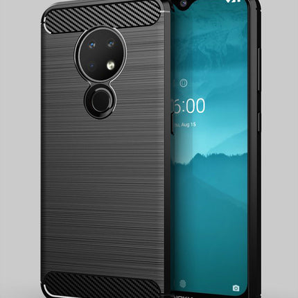 Brushed Silicone Phone Case For Nokia 6.2