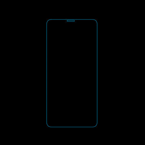 Tempered Glass Screen Protector for iPhone X Transparent