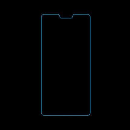 Tempered Glass Screen Protector for OPPO R15 Pro Transparent