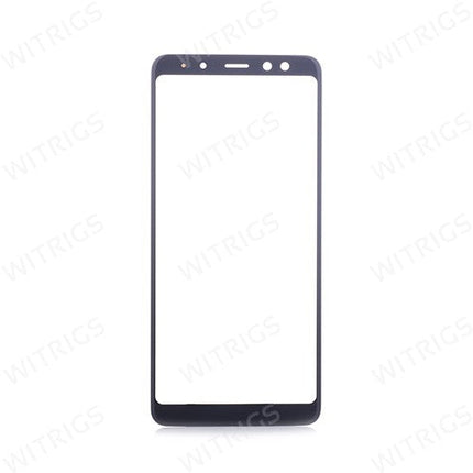 OEM Front Glass for Samsung Galaxy A8 (2018) Black