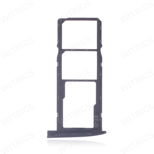 OEM SIM + SD Card Tray for Motorola Moto G6 Deep Indigo