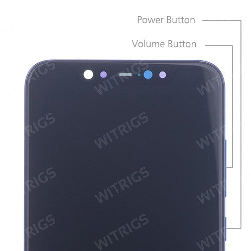 OEM Screen Replacement with Frame for Xiaomi Mi 8 Blue