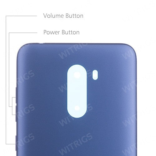OEM Back Cover for Xiaomi Pocophone F1 Steel Blue