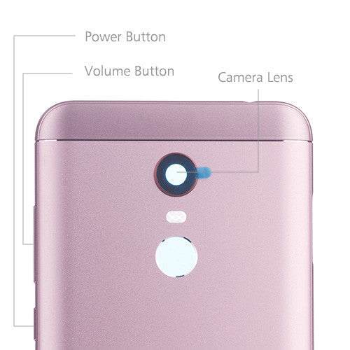 OEM Back Cover for Xiaomi Redmi 5 Plus Rose Gold