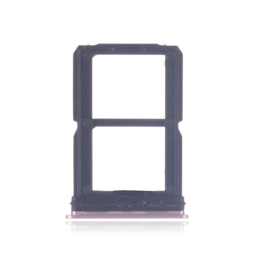 OEM SIM + SD Card Tray for OnePlus 6 Rose Pink