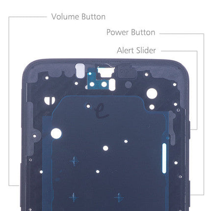 OEM Middle Frame for OnePlus 6T Mirror Black