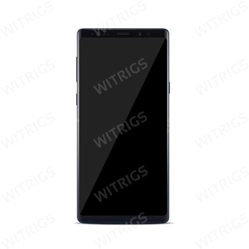 OEM Screen Replacement with Frame for Samsung Galaxy Note 9 Midnight Black