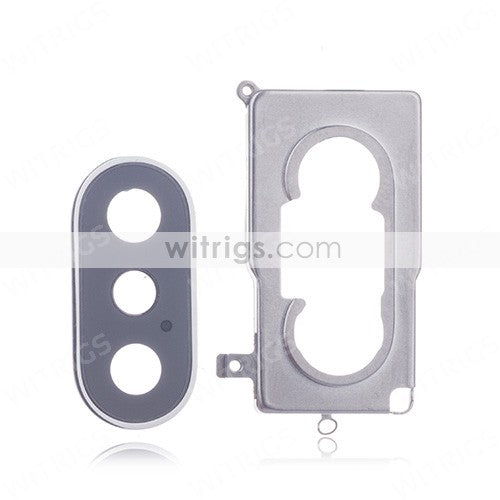 OEM Camera Lens for iPhone XS Max Silver