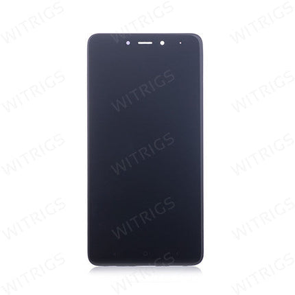 OEM Screen Replacement with Frame for Xiaomi Redmi Note 4X Matte Black