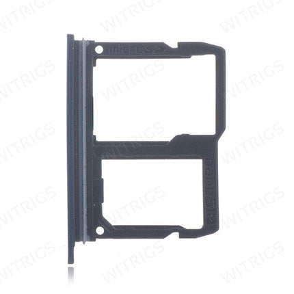 OEM SIM + SD Card Tray for LG Q7 (Q710) Moroccan Blue
