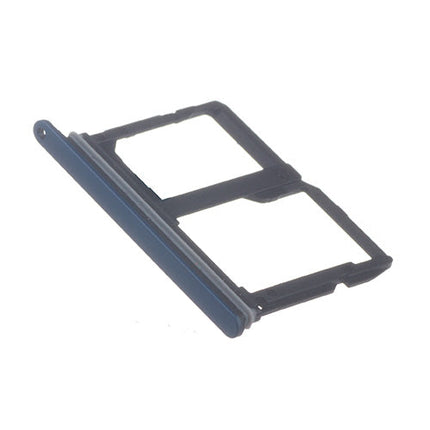 OEM SIM + SD Card Tray for LG Q7 (Q710) Moroccan Blue