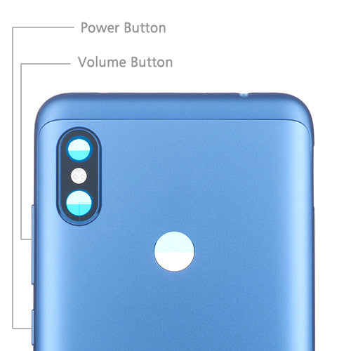 OEM Back Cover for Xiaomi Redmi Note 6 Pro Blue
