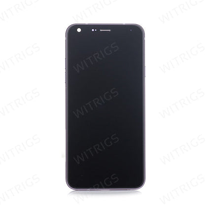 OEM Screen Replacement with Frame for LG Q7 Q610 Purple