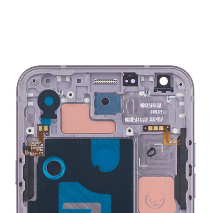 OEM Screen Replacement with Frame for LG Q7 Q610 Purple