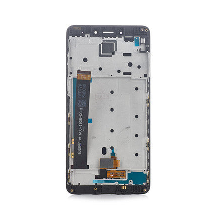 Custom Screen Replacement with Frame for Xiaomi Redmi Note 4 Dark Gray