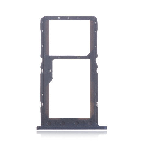OEM SIM + SD Card Tray for Xiaomi Pocophone F1 Steel Blue