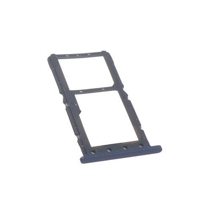 OEM SIM + SD Card Tray for Xiaomi Pocophone F1 Steel Blue