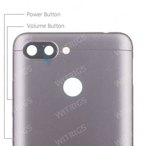 OEM Back Cover for Xiaomi Redmi 6 Grey